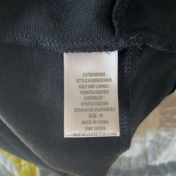 Trixxi Strapless mini dress size small NWT - Picture 6 of 7